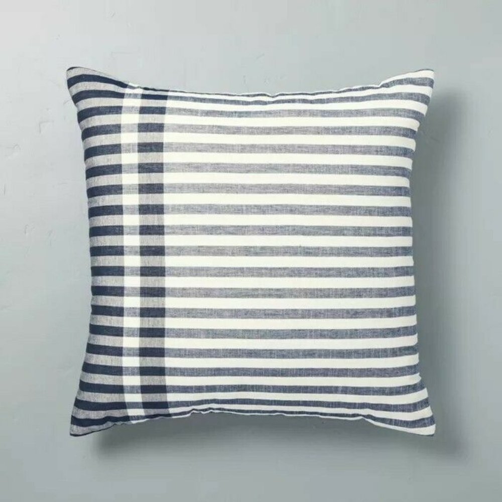 Contrast Edge Stripe Throw Pillow - Hearth & Hand with Magnolia